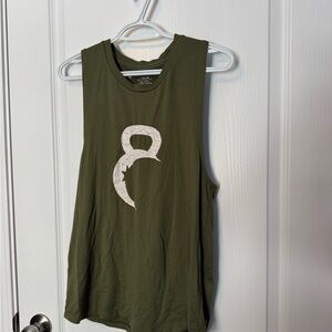 ZYIA Olive Green Activewear Top